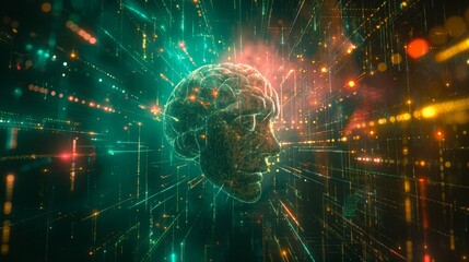 Neural Network Visualization with Digital Brain and Abstract Data Flow