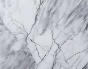 Fototapeta premium White and gray marble background with gray cracks