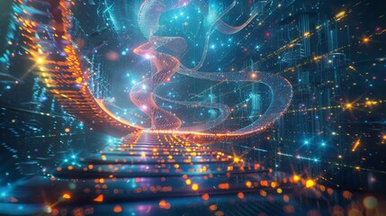 Step into a realm where the boundless potential of artificial intelligence merges seamlessly with the intricacies of genetic code