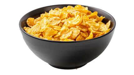 A black bowl overflowing with crunchy Cheetos snacks against a clean white background