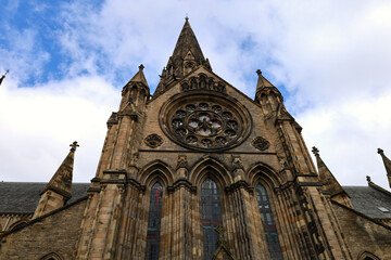 Fototapeta premium Medieval Cathedral in Edinburgh Scotland, UK