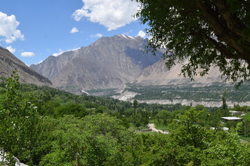 landscape in the mountains