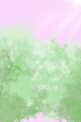 watercolor floral background