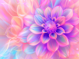 Fototapeta premium Dahlia flower photography dark red flower petals