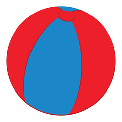 Ball isolated on white background