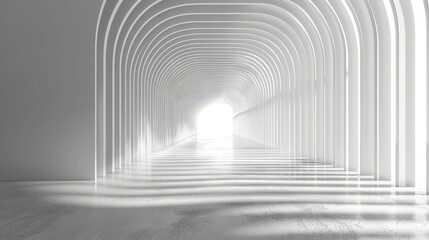 A minimalist abstract perspective line background featuring converging lines that create a vanishing point, evoking a sense of depth and dimensionality against a simple backdrop.
