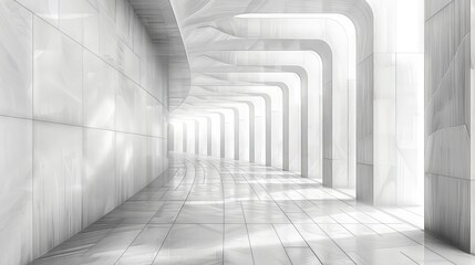 An abstract depth background with dimensional lines, designed to evoke a sense of space and structure through minimalist line art and perspective drawing techniques.