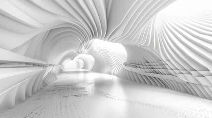 A futuristic lines background with dimensional lines, showcasing linear abstraction and perspective drawing techniques to create a modern and dynamic visual effect.