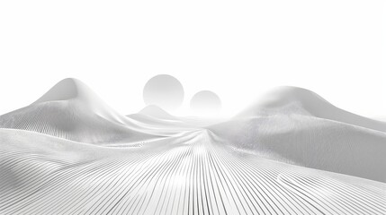 An abstract horizon background with perspective drawing, featuring converging lines and depth illusion techniques to evoke a sense of depth and distance.