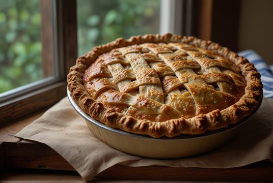 homemade apple pie