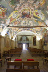 Abruzzo - Interior of the Sanctuary of the Madonna d'Appari - Built in the 13th century - It is...