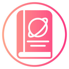 book gradient icon