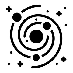 galaxy glyph icon