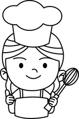 cute little chef