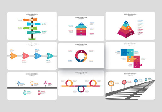 Process Infographic Presentation Layout