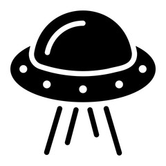 ufo glyph icon
