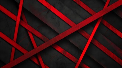 red lines on black background abstract geometric pattern design abstract background