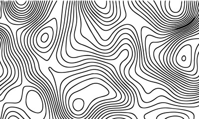 Vector pattern topographic map. Very suitable for mapping needs, background design, geology, geography, and so on.