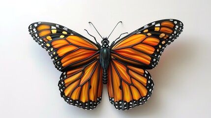 Magnificent Monarch butterfly