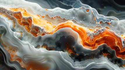 Abstract Organic Liquid Forms