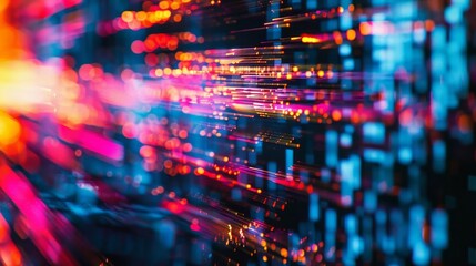 Obraz premium Dynamic VFX pack with a variety of glitch noise static patterns and visual stripes for creative video editing