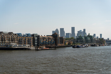 Historic London city landscape 