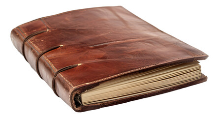 A luxury hand-stitched leather journal