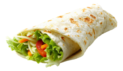 A veggie wrap