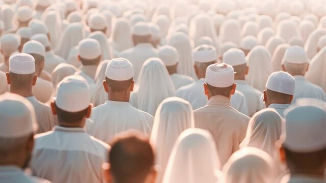 A major Muslim festival marking the end of Ramadan. It includes prayers and celebrations with family and community.