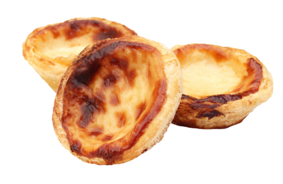 Pasteis de nata / Lisboa - transparente background