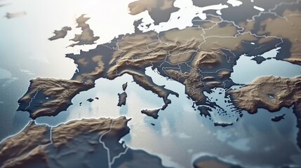 european map - europe stock videos royalty-free footage