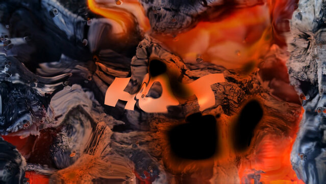 Melting Film Media And Text Transition