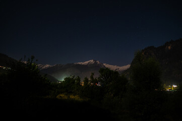 Manali Nightscape from Himalayas