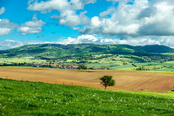 Sommerliche Wanderung durch die Kurstadt an der Werra bei Bad Salzungen und ihrer einzigartigen...