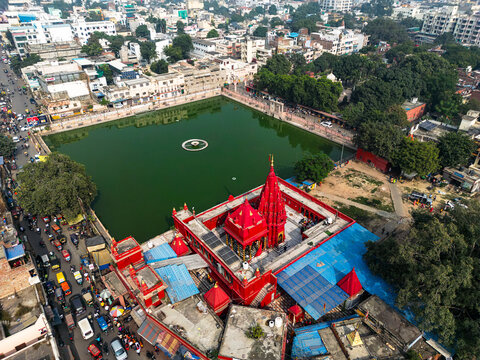 Durga Temple in Varanasi. 
