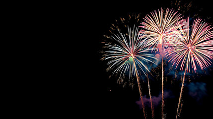 Fireworks, wallpaper,  the beauty that lights up during festivals and important occasions.