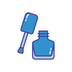 Nail Polish vector icon