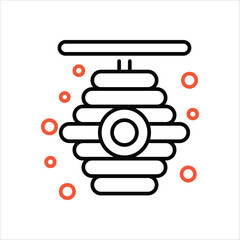 Hive vector icon
