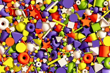 Cute Geometric Background