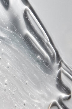 Spilled skincare serum