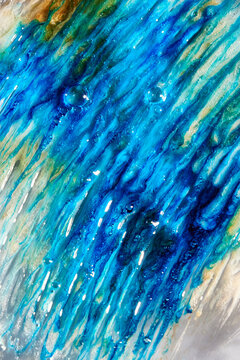 Colorful abstract oil patterns