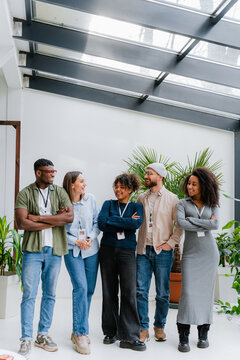 Portrait of colleagues in the office