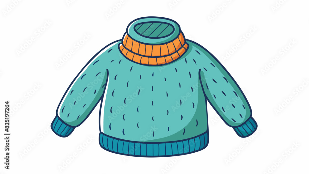 Poster a cozy knit sweater made with soft and lightweight material ideal for chilly evenings and lounging a