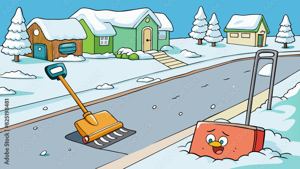 Poster after a big snowstorm there is often a spike in demand for snow shovels. the demand is driven by the