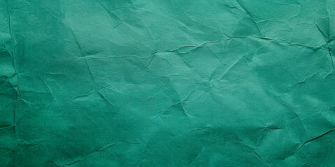 Obraz premium Green craft paper, kraft paper texture, Abstract background.