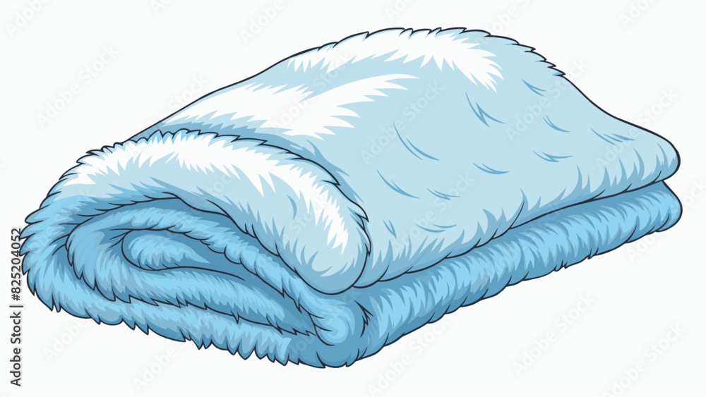 Poster a soft cozy blanket made of fluffy material perfect for snuggling under on a cold winters night.. ca