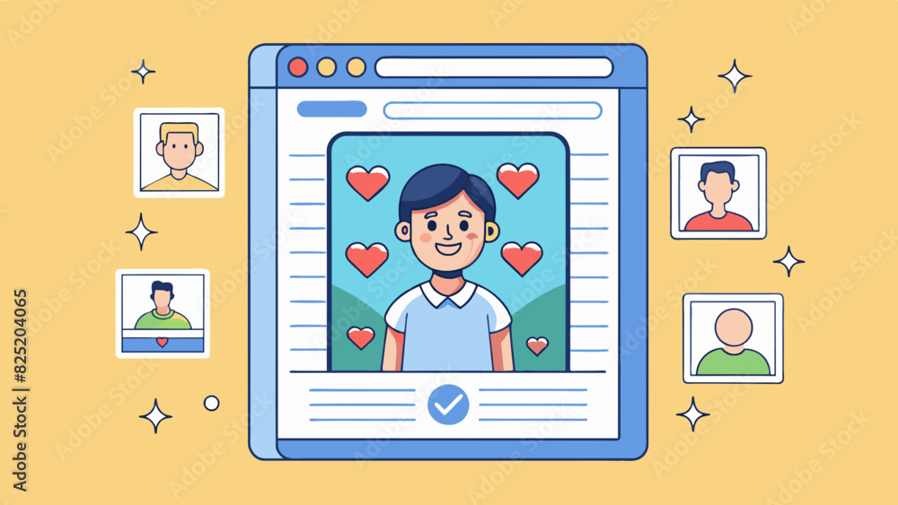 Poster a social media post with a photo and caption sharing updates with friends and followers. the post ha