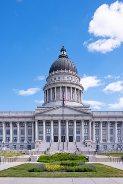 Utah state capitol building in Salt Lake City