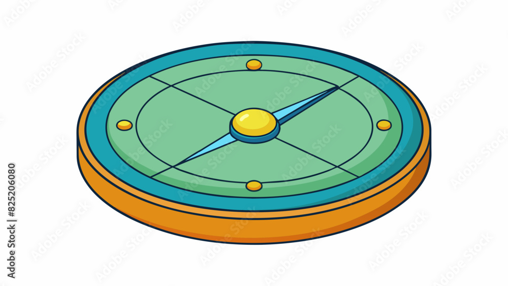 Aufkleber A whole circle a perfect round shape with no edges or corners. It can be drawn using a compass and has an infinite number of possible sizes.. Cartoon Vector.