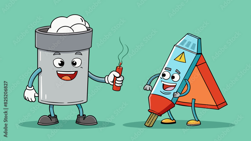 Poster  Due to its low melting point lead is commonly used in soldering a process where two metal pieces are joined together.. Cartoon Vector.